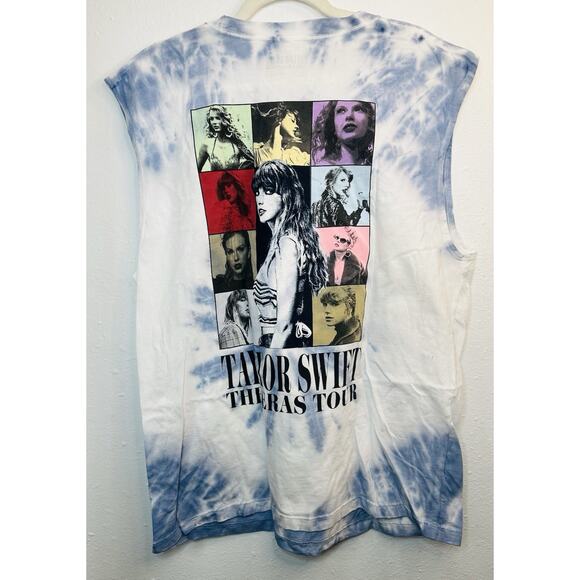 NWOT Taylor Swift Eras Tour 2023 Official Merch Tie Dye Tank Top Size XL - Picture 1 of 7